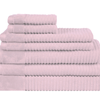 Jenny Mclean Royal Excellency 600GSM 7PC Bath Linen Set - Baby Pink