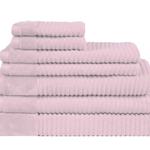 Jenny Mclean Royal Excellency 600GSM 7PC Bath Linen Set - Baby Pink