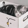 Purroom 39cm Cardboard Cat Pet Scratching Box Chick