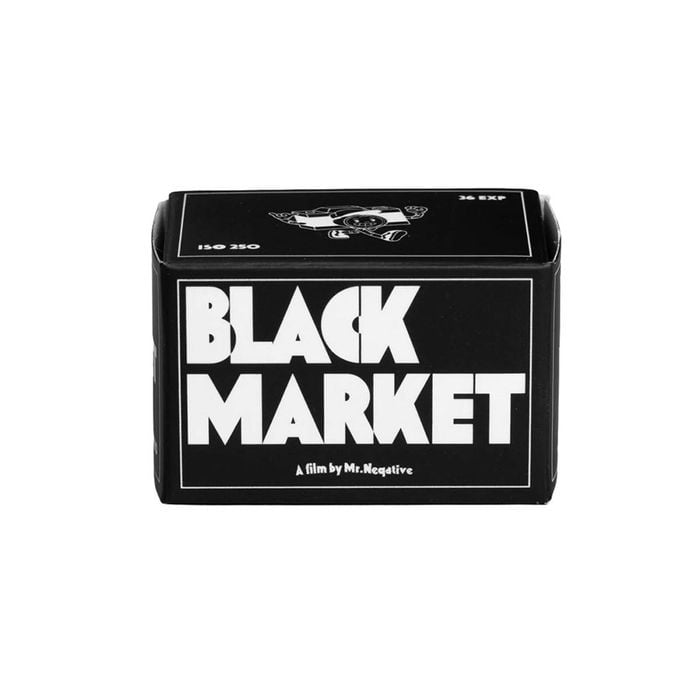 Mr. Negative Black Market 250 35mm B&W Film 36exp
