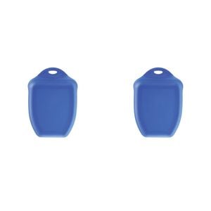 2PK Dexas 33cm Chop & Scoop Silicone Chopping Board Medium - Blue