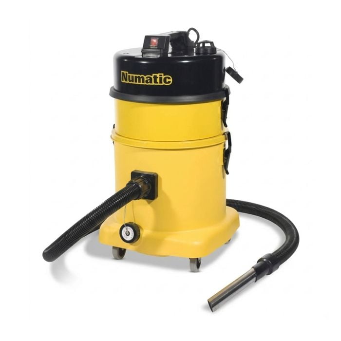Numatic H-class Dual Motor 23l Dry Only Vacuum Cleaner W/ 15m Cable Yellow