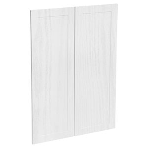 Kaboodle 900mm Provincial White Alpine Medium Pantry Door - 2 Pack