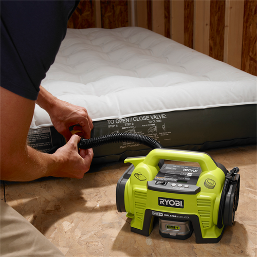 Ryobi One 18V Cordless Air Inflator And Deflator Tool Only Bunnings Australia