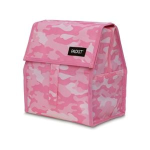 Packit Freezable Portable Insulated Lunch Bag Cooler Food Container Pink Camo