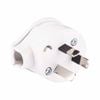 HPM 10A 3 Pin White Electrical Plug Top