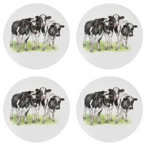 4pc Ashdene Meet The Girls Dining Side Plate Serveware Set