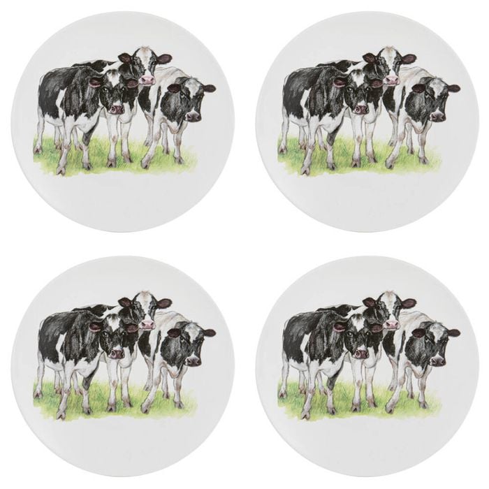 4pc Ashdene Meet The Girls Dining Side Plate Serveware Set
