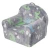 VEVOR 60x42x52cm Toddler Chair Grey Glow in the Dark Plush Playroom Furniture