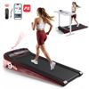 Advwin 9% Electric Incline Treadmill for Home,Walking Pad Running Machine with LED Ambient Display, 1–8 km/h