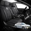 Australian Goose Edition Front Seat Covers for Honda Civic 2022 - Current (11th Gen) - Suede, Universal Fit - Black