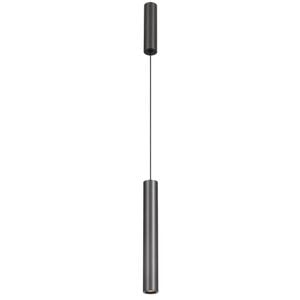 Telbix Verano Industrial Pendant Hanging Lamp Light Aluminium Gun Metal Satin