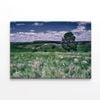 Flowers with a Tree under a Sky  Print 100% Australian Made 150 x 100cm  (Stretched)