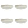 4PK Ecology Dinnerware Stoneware Linen Dinner Bowl 22.5cm Birch
