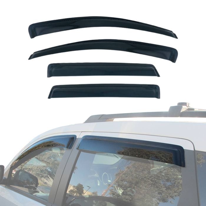 AUSGO Weather Shields for Dodge Journey JC Series 2008-2019 Weathershields Window Visors Wind Deflectors