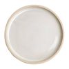 Olympia Canvas Flat Round Plate Murano White 250mm 6 Pack Dinnerware Tableware Deterioration Resistant Ceramic Plate