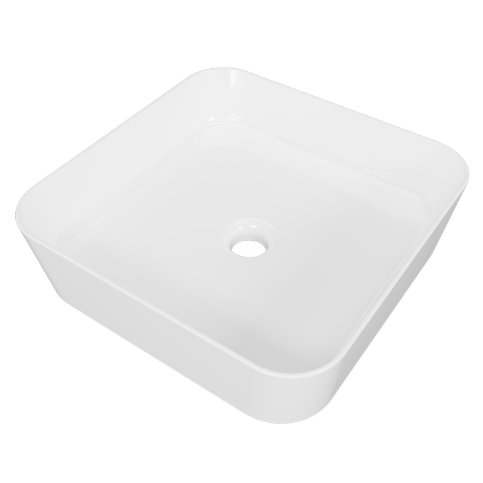 New England Joinery 400mm White Gloss Florent Basin