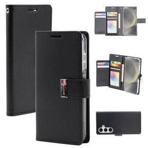Goospery Rich Diary For Galaxy S24 - Black