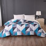 Ramesses Printed Sherpa Comforter-Parallelogram
