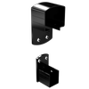 PEAK Aluminium Balustrade Black Deck Wall Bracket
