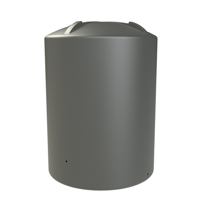 Melro Tanks 3500L Slate Grey Round Poly Water Tank