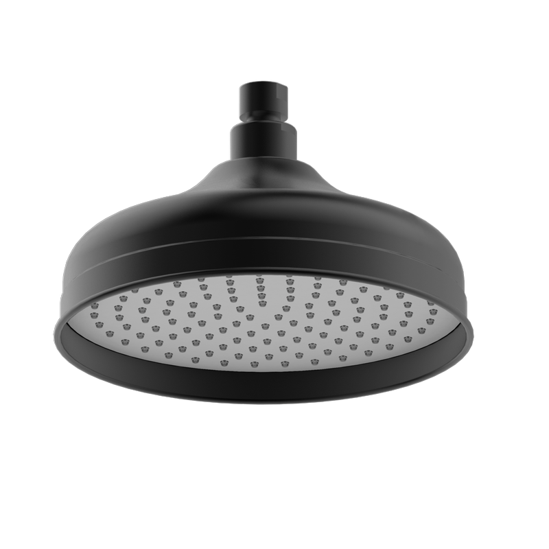 Classic Shower Head Matte Black Maestro