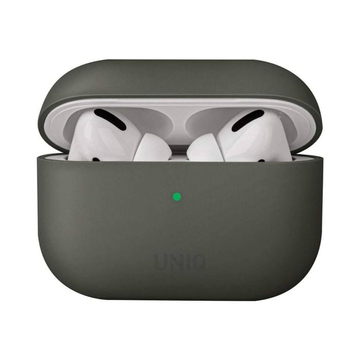 Uniq Apple Airpods Case Liquid Silicone-green