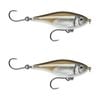 2x Rapala 8cm X Rap Twitchin' Mullet Slow Sink Glidebait Fish Lures - Mangrove