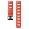 Suunto 24mm Dive 1 Silicone Strap - Coral Black M