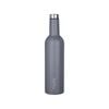 TraVino Insulated Wine Flask - 750ml Cement Grey (Matte)