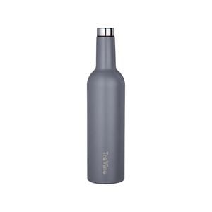 TraVino Insulated Wine Flask - 750ml Cement Grey (Matte)