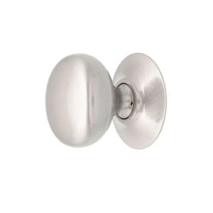 Prestige 32mm Brushed Nickel Mushroom Knob - Brushed Nickel