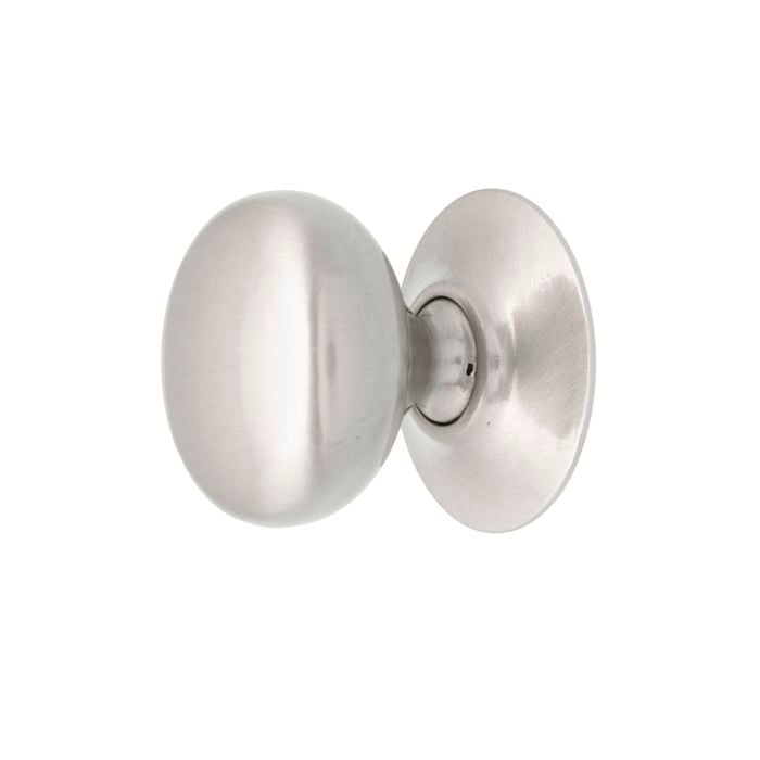 Prestige 32mm Brushed Nickel Mushroom Knob - Brushed Nickel