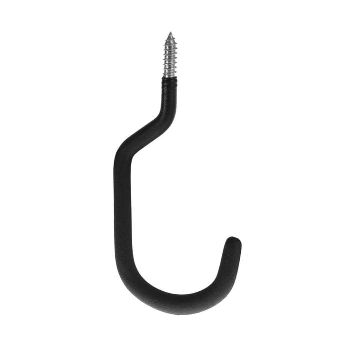 Pinnacle Black PVC Jumbo Screw In Bike Hook