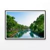 Lake Reflecting the Sky View  Print 100% Australian Made 120x90cm  (Poster)