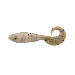 Berkley Gulp Minnow Grub 2" Soft Plastic Fishing Lure Banana Prawn