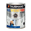 Taubmans 1L White Matt All Weather Exterior Paint