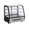 Exquisite Counter Top Curved Cake Display Refrigerators 120 Litre
