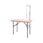 Paw Mat  Dog Cat Pet Grooming Salon  Foldable Table Pink