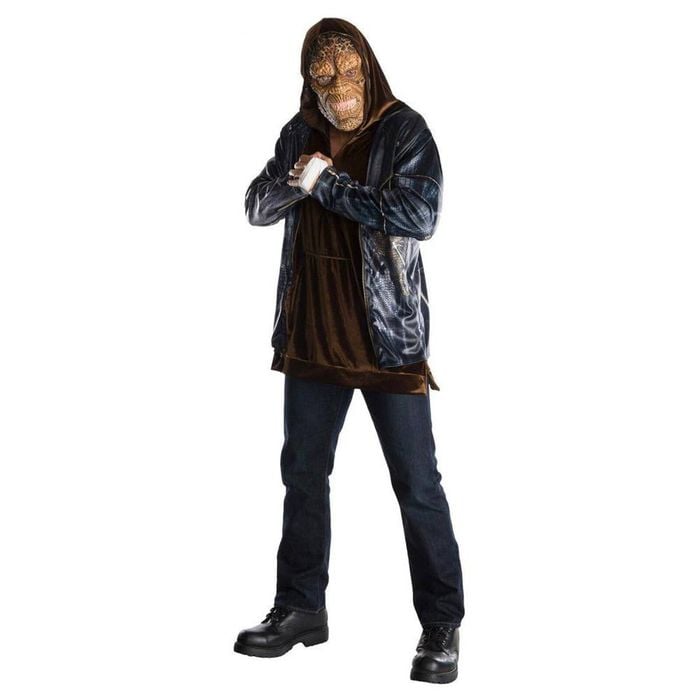Killer Croc Deluxe Halloween Costume with Mask and Jacket for Adult, Standard