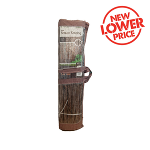 Scape 3.0 x 1.0m Bark Screen Fencing - 1m