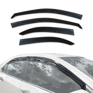 AUSGO Weather Shields for Honda Accord Euro 8th Gen 2008-2014 Weathershields Window Visors Wind Deflectors