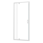Stein 900 x 1830mm White Windsor Square Shower - Door Only