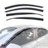 AUSGO Stainless Trim Weather Shields for Mazda 3 BM BN Series Sedan 2013-2019 Weathershields Window Visors Wind Deflectors