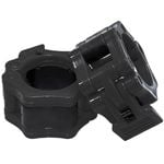 METEOR 50mm Black ABS Plastic Olympic Barbell Collars Clamps