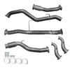 Ignite Exhausts Turbo Back For Isuzu Rc D-max 3l 3" Cat & Pipe Raw Aluminised Steel