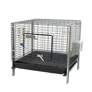 Stackable Rabbit Cage with Feeder Water Bottle Rabbit, Guinea Pig, Ferret