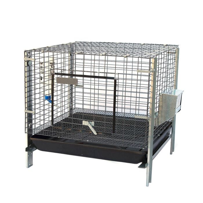 Stackable Rabbit Cage with Feeder Water Bottle Rabbit, Guinea Pig, Ferret