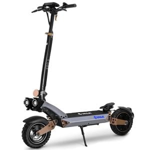VALK Ego 8 Electric Scooter, 45km/h Max, AU Compliant, 48V 13Ah, Up to 55km, eScooter Adults, Foldable, Off Road, Black/Bronze