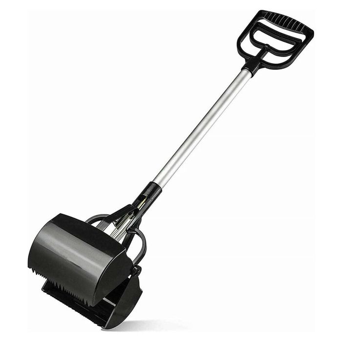 Show Master Long Handle Dog Poop Scooper Cleaner Claw Tray 70cm